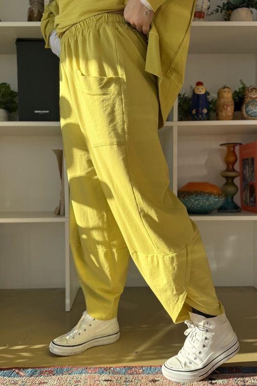 Lagen Shelby Sweatshirt Barrel Pant Bamboo 